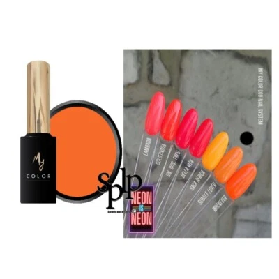 My Color Nagellack Halb Permanent Sunset Lover Ref 90288 Neon Orange - Bild 1 von 4