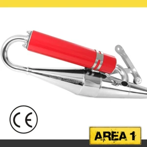 Escape Deportivo Tecnigas Next-R MuZ / MZ Moskito RX / SX 50 2T (Rojo/50cc) - Imagen 1 de 1