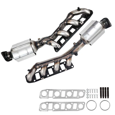 Catalytic Converters For 2017-2021 Nissan Titan & Armada 5.6L V8 Left Right EPA - Image 1 of 4
