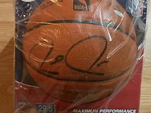 Boston Celtics Paul Pierce Autographed Basketball with COA - Picture 1 of 12
