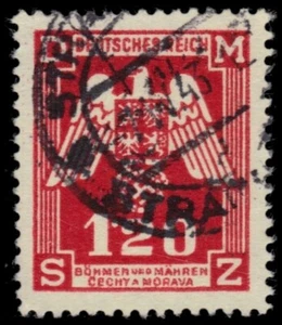 BOHEMIA and MORAVIA O19 - German Eagle "Official Postage" (pf74233) - Picture 1 of 1