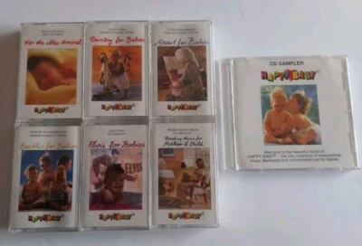 Happy Baby Music Collection (6) Different Cassettes New , 1 CD Sampler - Image 1 of 4