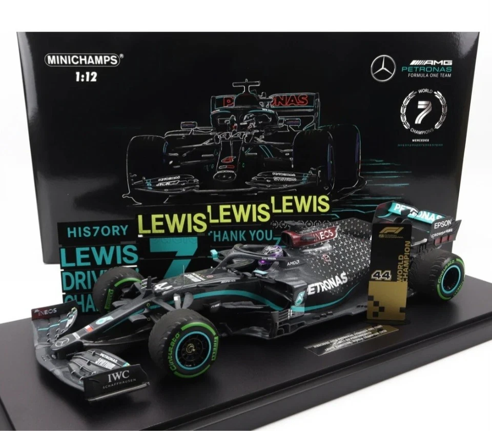MODELLINO AUTO 1:12 MINICHAMPS F1 MERCEDES W11 LEWIS HAMILTON GP TURCHIA 2020 WC - Immagine 1 di 4