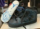 Nike Air Jordan 9 Baby Sneakers Size 3C 401843-007 Photo Blue & Black (2012)