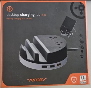Ventev Desktop Charging Hub And Stand Power Up To 5 Devices New - Picture 1 of 1