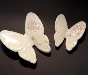 Homco Ceramic Butterflies - Picture 1 of 6