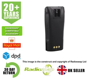 BATTERY PACK LI-ION (RS-NNTN4497) FITS MOTOROLA DP1400 CP040 TWO WAY RADIO - Zdjęcie 1 z 5