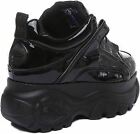 Buffalo 1533043 A-Buffalo 60Mm Classic Sneaker In Black Patent Size UK 3 - 8