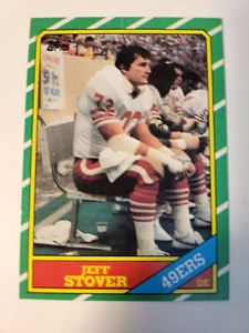 1986 Topps Jeff Stover card #164 - Picture 1 of 2