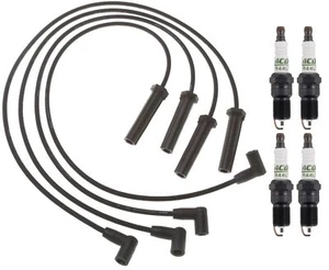 Professional Ignition Wire Set & 4 ACDelco .060" Spark Plugs Kit For S10 2.2 L4 - Picture 1 of 1