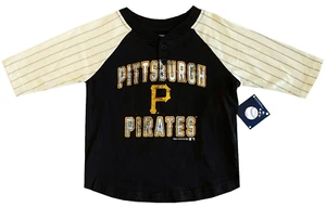 ⚾️ Pittsburgh Pirates MLB Genuine Merchandise Toddler Kids Shirt NWT⚾️ - Picture 1 of 3