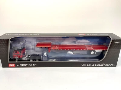 Transtar w Stepdeck Tractor Trailer DCP First Gear #60-1379 - Image 1 of 4