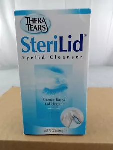 Thera Tears Sterilid Eyelid Cleanser Foam Pump 1.62 Fl Oz Eye Steri Lid - Picture 1 of 6