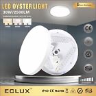 30W Led Ceiling Lamp Round Modern Downlights Oyster Tri Colour Dimmable Lights