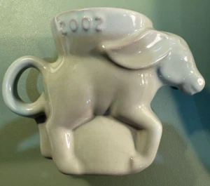 Vintage Frankoma 2002 Political Democrat Mug Donkey - Picture 1 of 4