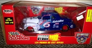 1/24  -  1/25  ( IT ) model of  a 1940 Ford coupe race car #6 stock rod - Picture 1 of 1