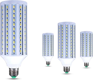 40W Corn LED Light Bulbs (300W Equivalent),E26/E27 Base, Ac85-265V,Ultra Bright - Picture 1 of 8