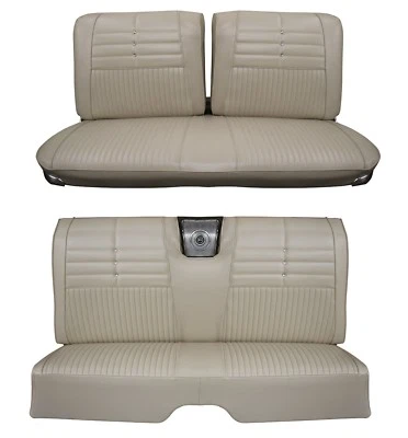 1964 Impala Coupe Front & Rear Bench Seat Upholstery in Your Choice of Color  - Image 1 of 4