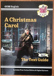 A Christmas Carol GCSE Revision Guide CGP Textbook for English Literature AQA - Picture 1 of 2