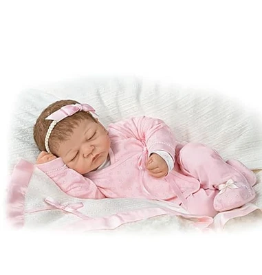 Ashton-Drake Emily's Homecoming muñeca bebé niña realista piel suave 20" Foto 1 de 4