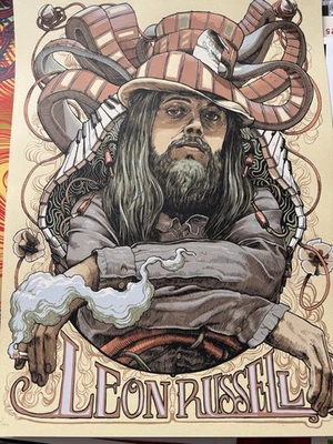 2018 Leon Russell - A Song For You 50th Anniversary Poster by Dave Kloc. 125/150 - Image 1 of 4