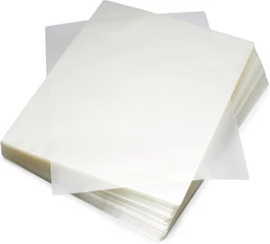 Clear Thermal Laminating Plastic Paper Laminator Sheets, 9 X 11.5-Inch, 200-Pack - Picture 1 of 12
