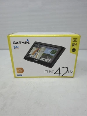 New Garmin Nuvi 42LM 4.3-inch Lane Assist Portable Vehicle GPS w/Lifetime Maps - Image 1 of 4