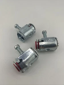 Southwire AMC12, 1/2" KO, Steel, Single, Insulated, A/MC/Flex Connector, 3-Pack - Picture 1 of 6