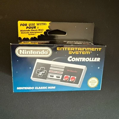 Official Nintendo NES Classic Mini Wired Controller UK BRAND NEW UNOPENED  - Image 1 of 3