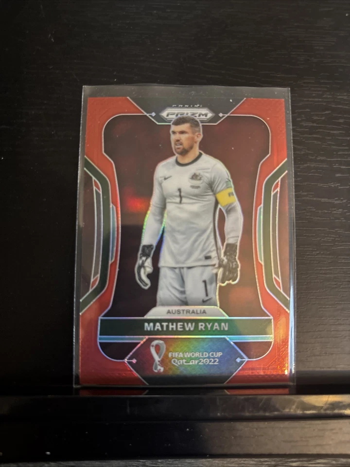2022 Panini Prizm World Cup Qatar Red Prizm /399 Mathew Ryan #286 - Image 1 of 1