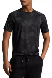 RLX Ralph Lauren Performance Jersey Tee Black Gray Camo Men’s M Short Sleeve NWT - Picture 1 of 18