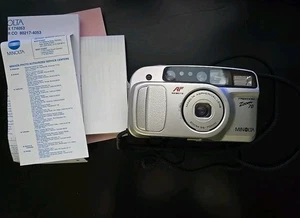Minolta Freedom Zoom 70 35-70mm Point and Shoot Camera - Box And Manuals - Picture 1 of 17