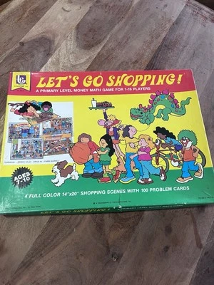 Vintage "Let's Go Shopping" Game by Trend Enterprises - 1979 Complete Set! - Image 1 of 4
