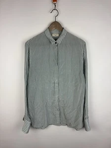 Zadig & Voltaire Tuyu Deluxe Women's Long Sleeve 100% Silk Button Shirt Sz L - Picture 1 of 19