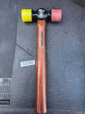 Martillo de mazo de goma Sears Craftsman EE. UU. Nos 2 caras 12 oz 38292  Foto 1 de 4