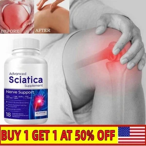 60 Stück Nervenentlastungskapseln Advanced Ischias Supplement Neuropathie Schmerzlinderung ~ - Bild 1 von 13