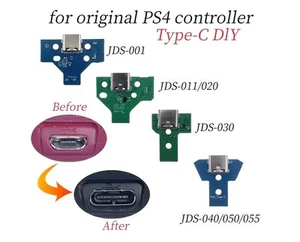 for PS4 Controller - NEW USB-C Power Charging Port PCB & Ribbon Cable USB Type-C - Picture 1 of 7