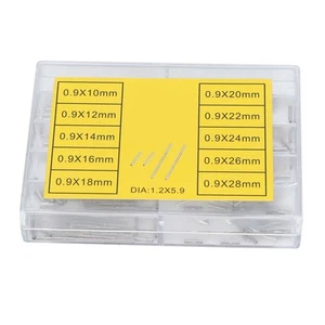 100Pcs Watch Tube Bar Link Pin Connecting Shaft for Watchband Strap Repair - Picture 1 of 22
