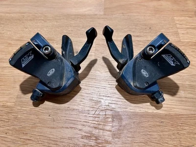 Shimano Deore LX SL-M570 Shifter Set 3x9 MTB Rapidfire Plus Mega Drive Train - Image 1 of 3