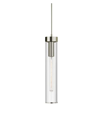 Visual Comfort Liaison 4" Wide Mini Pendant KW 5118PN-CG in Polished Nickel *NEW - Image 1 of 4