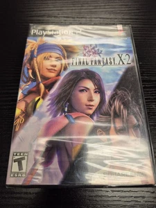Playstation 2 PS2 2003 Final Fantasy X-2 Factory Sealed Black Label - Bild 1 von 8