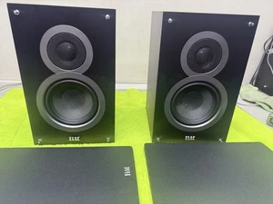 2x ELAC Debut DB51-BK B5 Regallautsprecher Klang super siehe Bilder schwarz 🔥🔥 - Bild 1 von 22