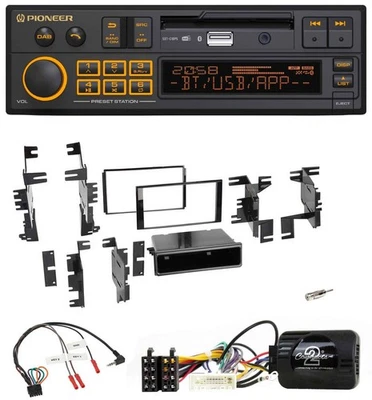 Pioneer DAB Lenkrad USB Bluetooth Autoradio für Nissan Cube Frontier Juke Navara - Bild 1 von 4