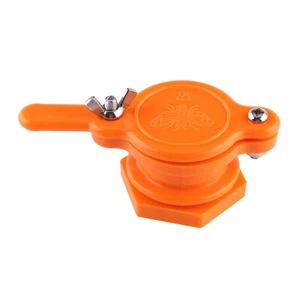 (Orange)Plastic Bee Honey Tap Gate Valve Beekeeping Extractor Bottling Tool DW - Picture 1 of 5