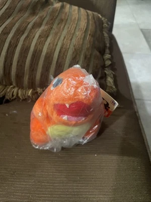 Nintendo TOMY AUDLEY 1998 Hitokage Pocket Monster Peluche Charmander Pokemon Foto 1 de 2