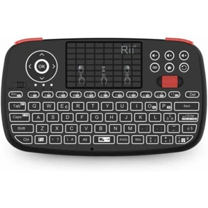 Rii Mini i4 Wireless + Bluetooth (italienisches Layout) - Mini-Tastatur mit Hintergrundbeleuchtung - Bild 1 von 9