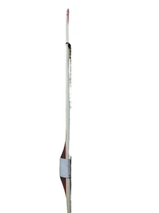White/Pink Mini Mokelumne Youth Longbow - Picture 1 of 2
