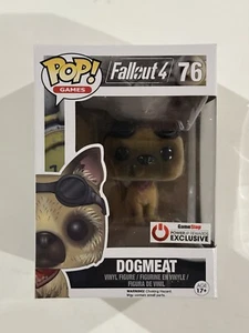 Funko Pop! Vinilo: Fallout - Dogmeat (Flocked) - GameStop (Exclusivo) #76 - Imagen 1 de 6