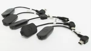 Lot of 5 Mini-USB B EMU (male) to 2.5mm (female) Jack Headset Adapter Motorola - Picture 1 of 3