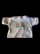 Vintage Cabbage Patch Kids Shirt “give Your Kid A Hug” Rainbow Print Doll Shirt